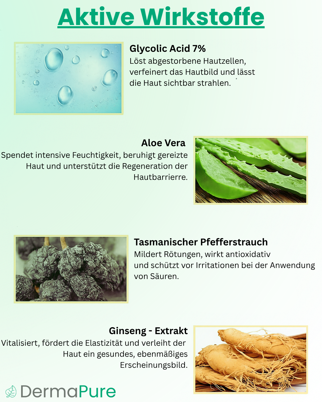 DermaPure Glycolic Acid 7% Toner - Gegen Pickel & unreine Haut